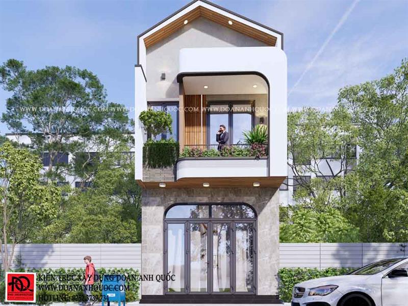 Thiết kế nhà Phan Thiết, Xây nhà trọn gói Phan Thiết, Thi công nhà trọn gói Phan Thiết, Thiết kế Thi công nội thất Phan Thiết Bình Thuận, Công ty Xây dựng Bình Thuận, Thiết kế nhà Bình Thuận, Xây nhà trọn gói Bình Thuận. Thiết kế nhà phố 2 tầng theo xu hướng nhà đẹp 2022 tại Phan Thiết